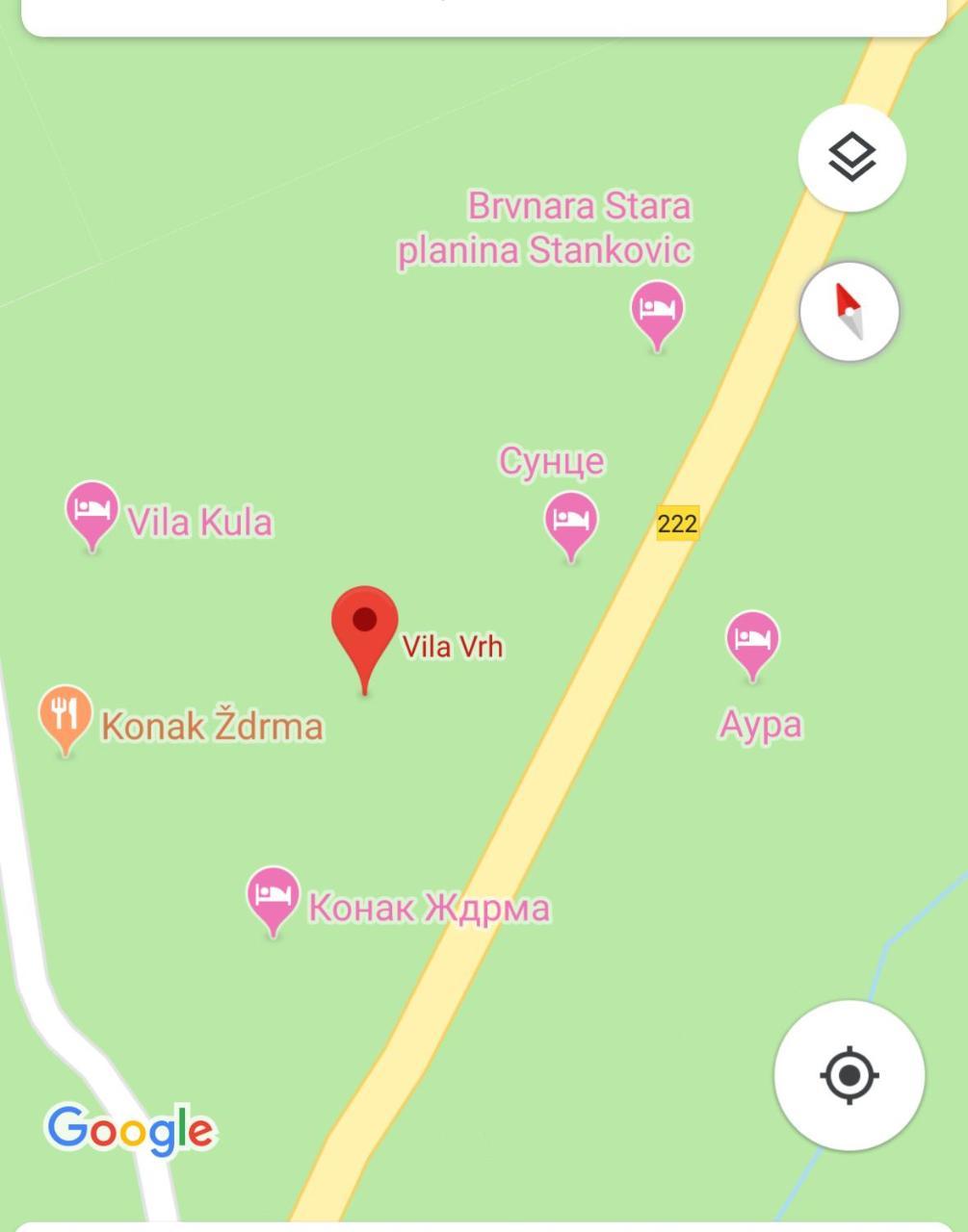 Vila Vrh Crni Vrh Екстер'єр фото